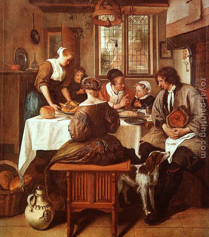 Jan Steen : Grace before the Meal